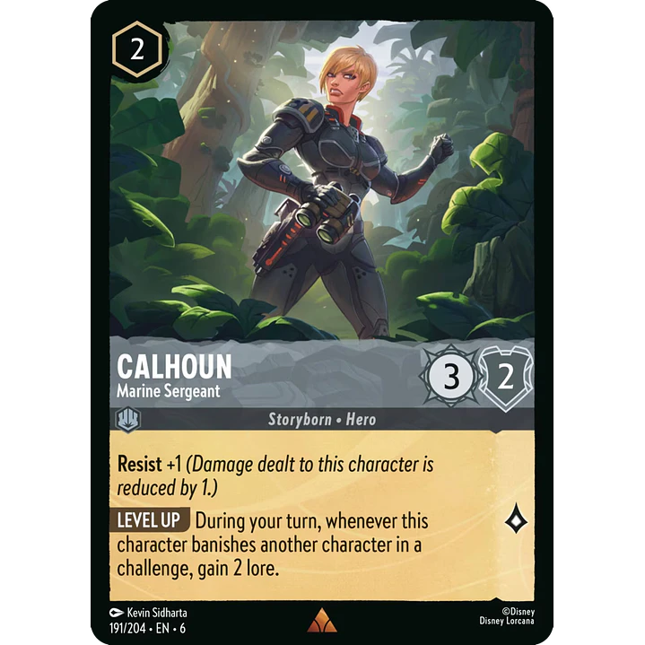 191/204 Calhoun - Marine Sergeant 1