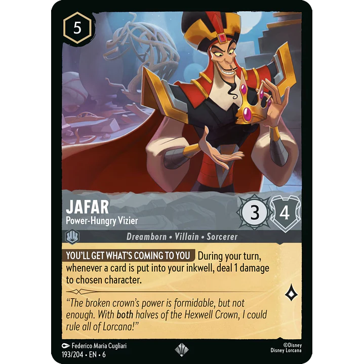 193/204 Jafar - Power-Hungry Vizier 1