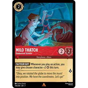 145/204 Milo Thatch - Undaunted Scholar