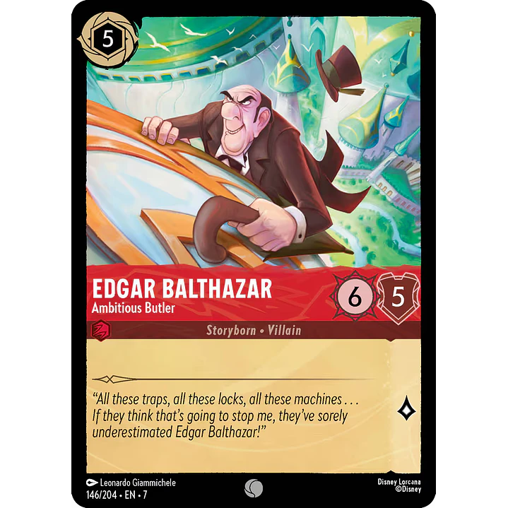 146/204 Edgar Balthazar - Ambitious Butler 1
