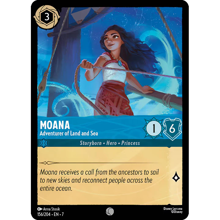 156/204 Moana - Adventurer of Land and Sea 1