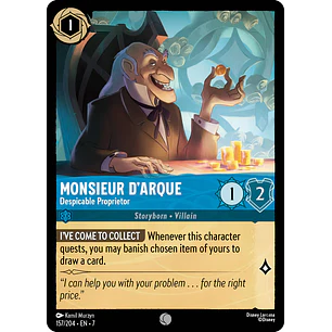 157/204 Monsieur D'Arque - Despicable Proprietor