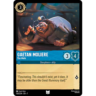158/204 Gaetan Moliere - The Mole