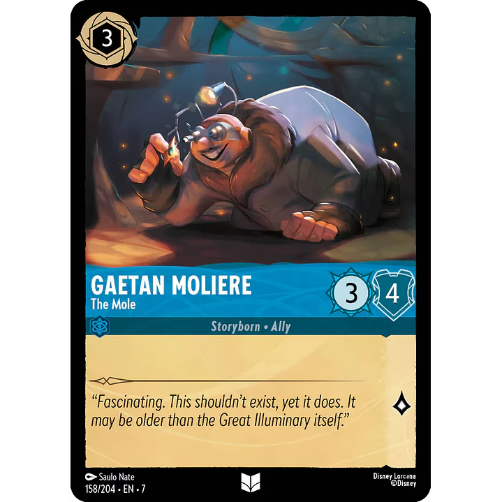 158/204 Gaetan Moliere - The Mole 1