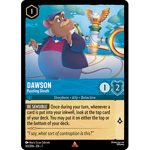 161/204 Dawson - Puzzling Sleuth