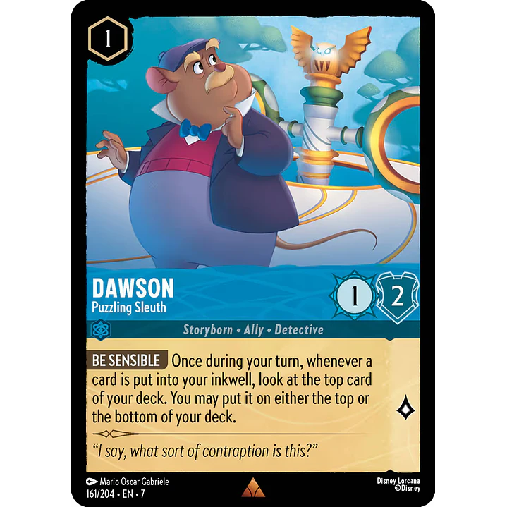 161/204 Dawson - Puzzling Sleuth 1