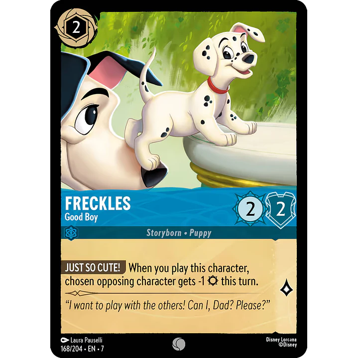 168/204 Freckles - Good Boy 1