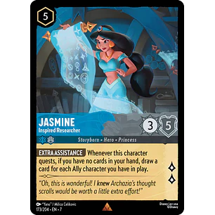 173/204 Jasmine - Inspired Researcher