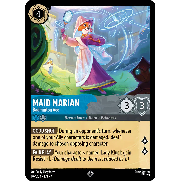 176/204 Maid Marian - Badminton Ace 1