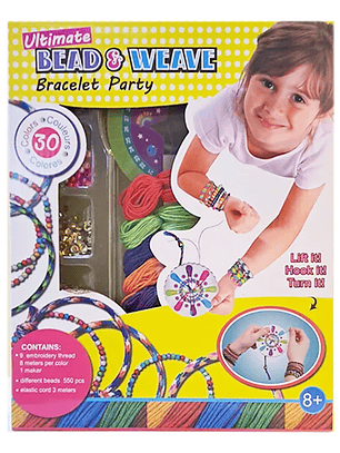 Set Para Armar Pulseras Bijou Con Hilos Y Accesorios