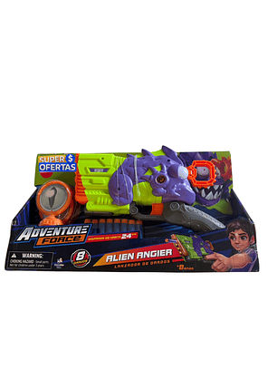 Lanzador 8 Dardos 2 Blancos de Tiro - Alien Angier