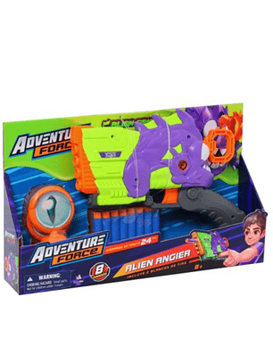 Lanzador 8 Dardos 2 Blancos de Tiro - Alien Angier