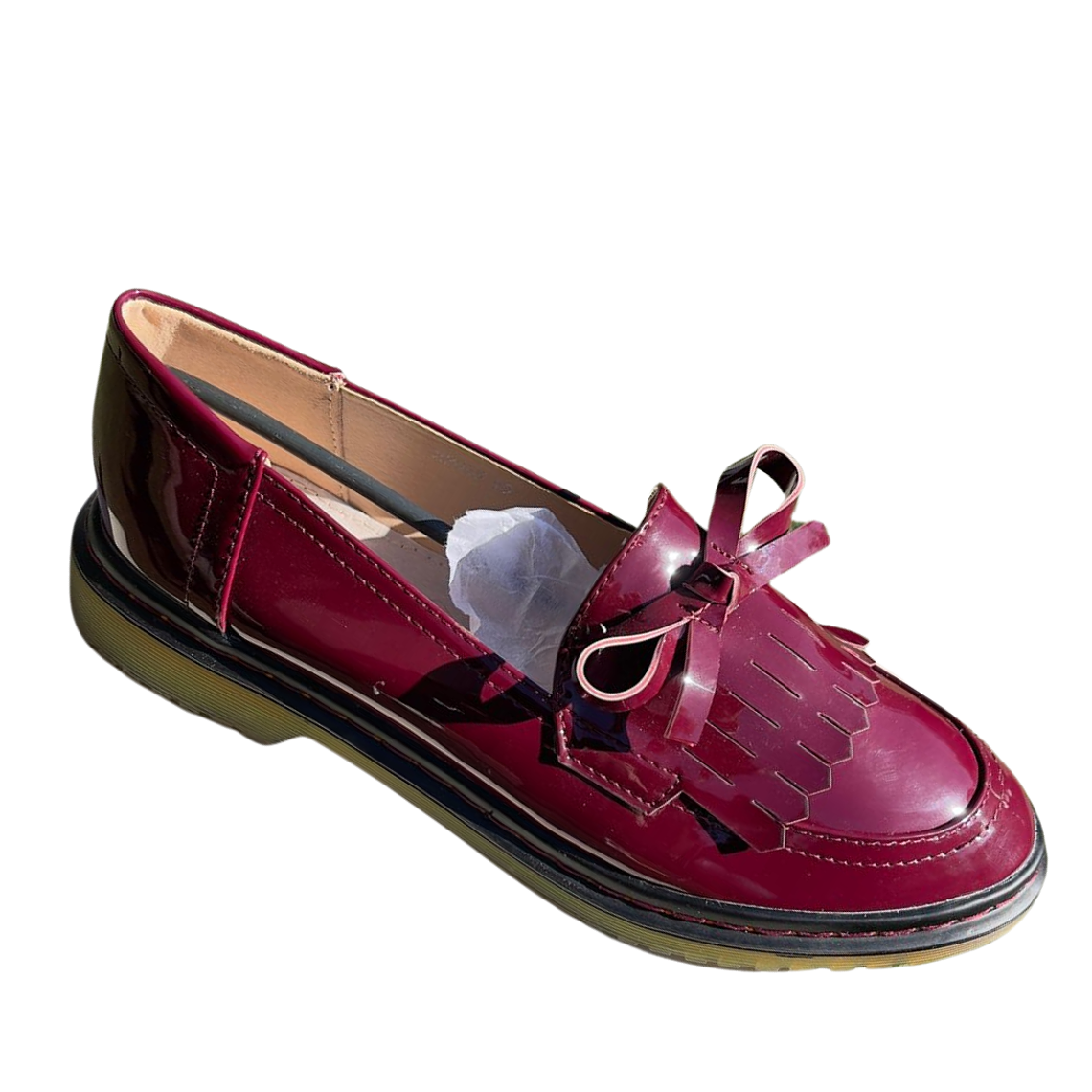 Mocasin Sei color Burdeo n°40 1