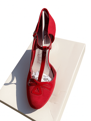 Zapatos Sei color Rojo N° 39