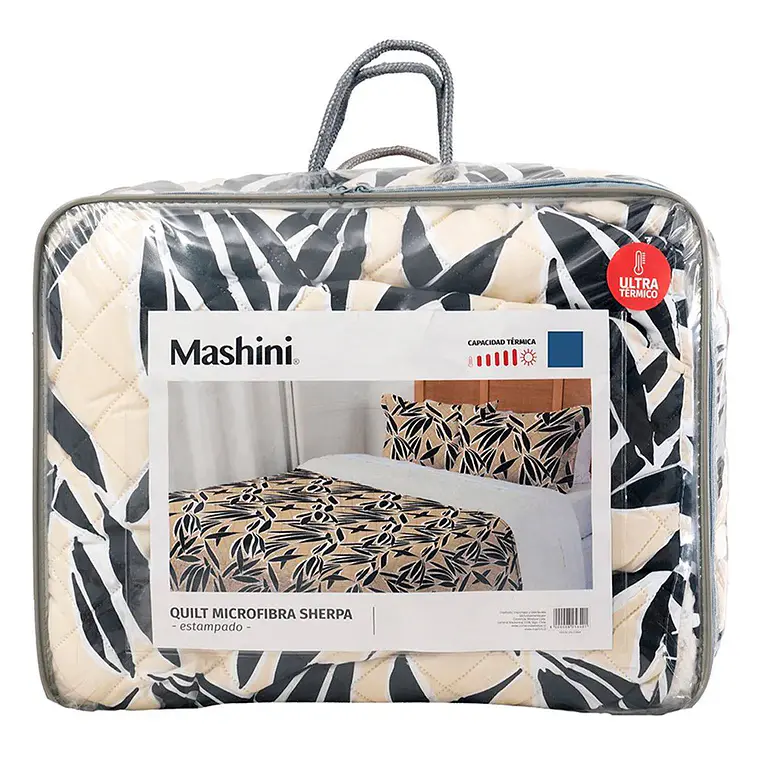 Cobertor Sherpa Estampado KING  5