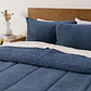 Plumón Sherpa Coral Azul KING - Miniatura 1