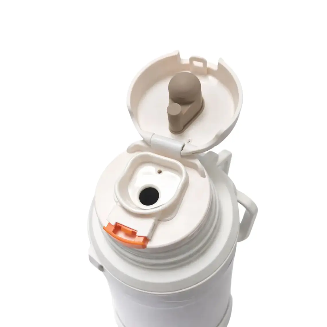 Termo de Acero Inoxidable Blanco 3