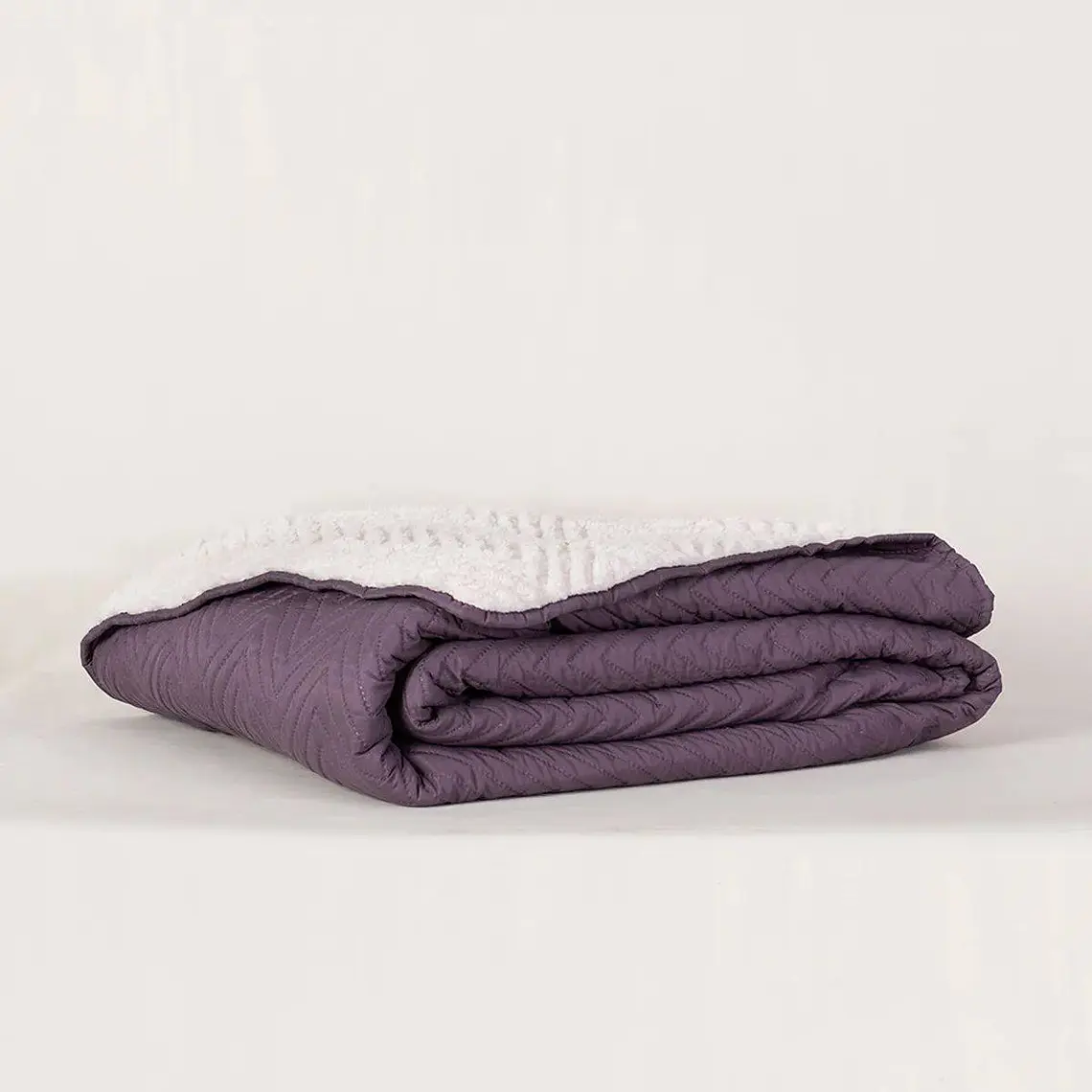 Cobertor Sherpa Morado 2 Plazas Mashini 4