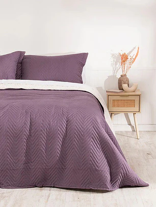 Cobertor Sherpa Morado 2 Plazas Mashini