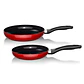 Batería de Cocina 15 Piezas Omni Red Aluminio Antiadherente - Miniatura 4