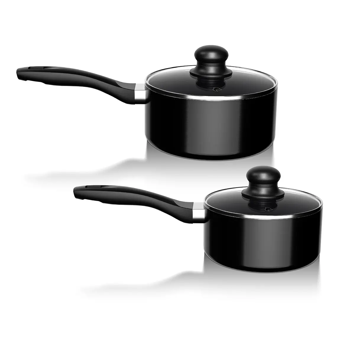 Batería de Cocina 15 Piezas Omni Black Aluminio Antiadherente 5
