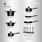 Batería de Cocina 15 Piezas Omni Black Aluminio Antiadherente - Miniatura 8