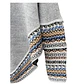 Poncho de Mujer Gris Claro Talla M - Miniatura 4