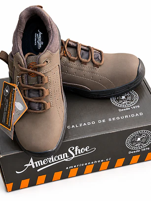 Zapatos de seguridad American Shoe N° 39