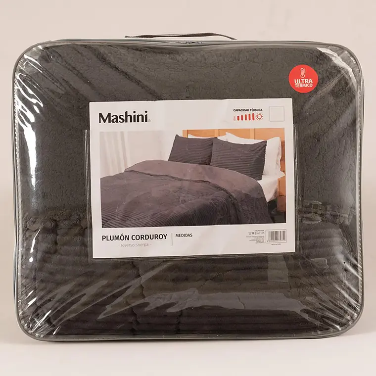 Plumón Coral Sherpa 2 Plazas Marengo Mashini 3