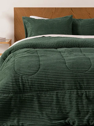 Plumon Sherpa Corduroy 2 Plazas Mashini