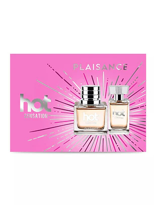  Set Perfume Hot Sensation EDP Mujer 80 ml + miniatura 30 ml
