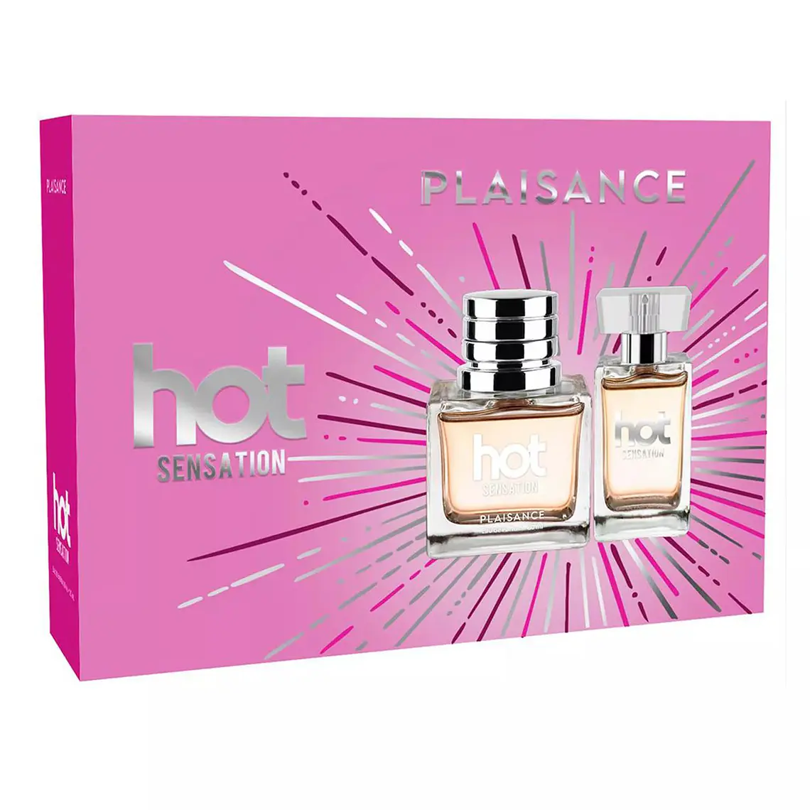  Set Perfume Hot Sensation EDP Mujer 80 ml + miniatura 30 ml 1
