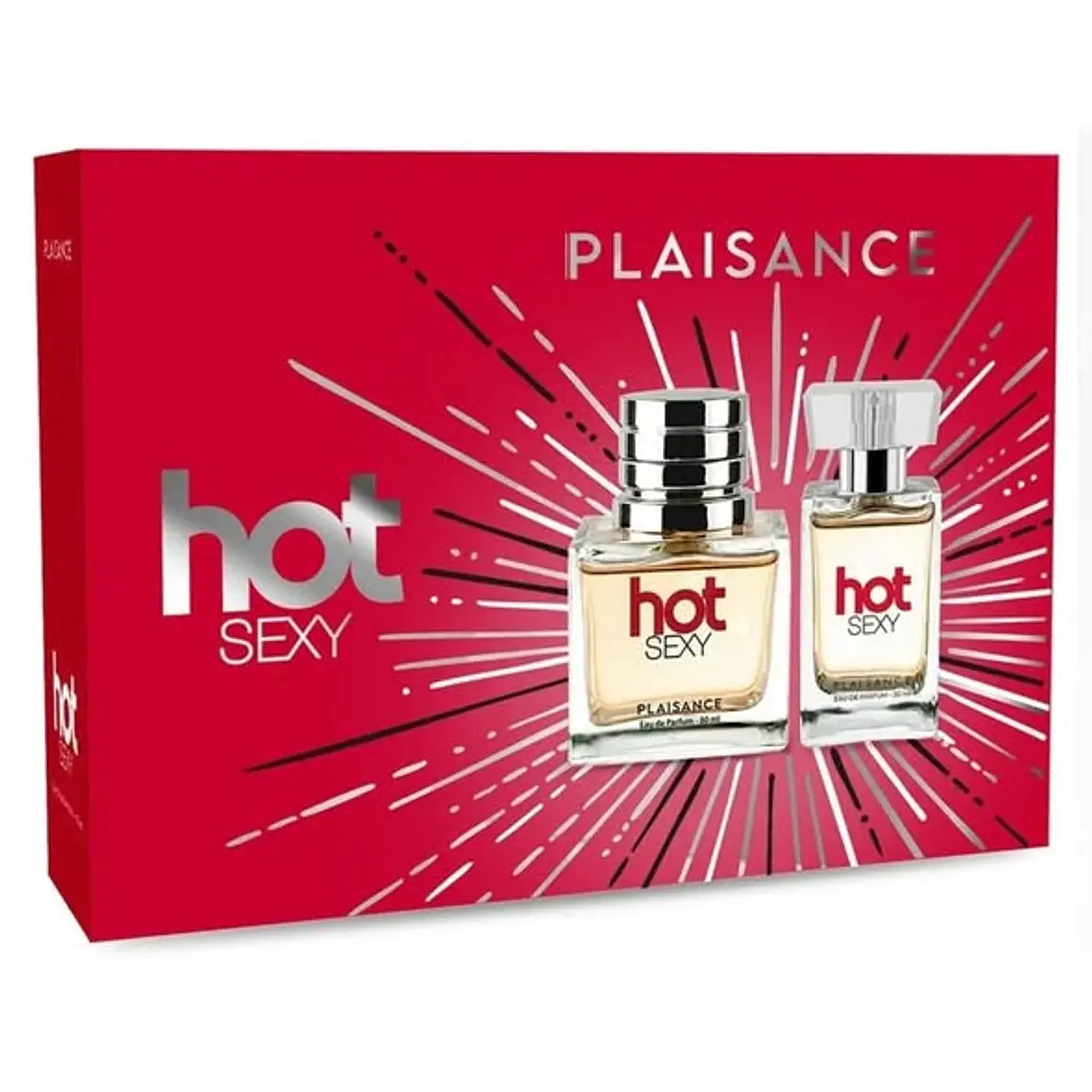 Estuche Hot Sexy 80 ml + Miniatura 30 ml Plaisance 1