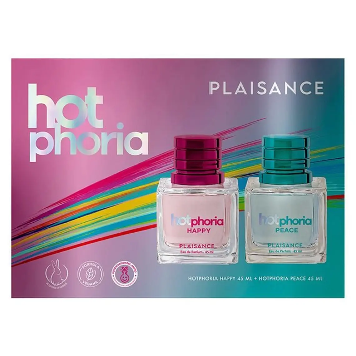 Set Perfume Hotphoria Power 45 ml + Hotphoria Happy 45 ml Plaisance 2