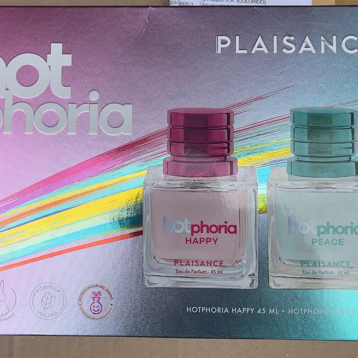 Set Perfume Hotphoria Power 45 ml + Hotphoria Happy 45 ml Plaisance 4