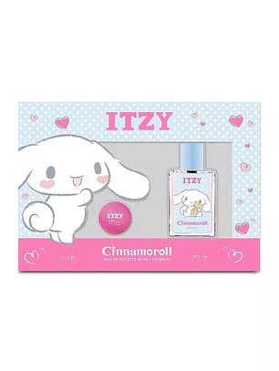 Set Perfume Cinnamonroll EDT 50 ml + Lip Balm Itzy