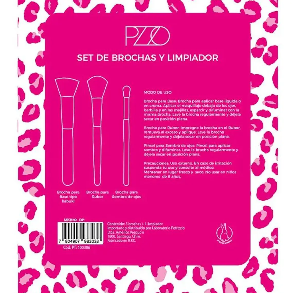 Set Brushes Collection Petrizzio 3