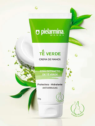 Crema de Manos Té Verde I Pielarmina