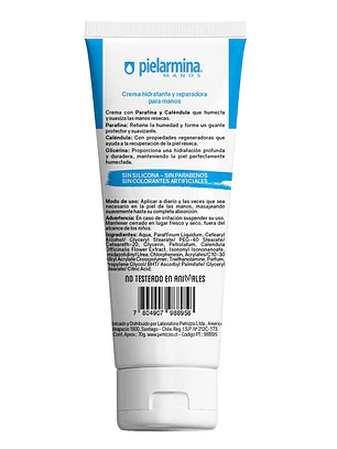 Crema de Manos Parafina Calendula I Pielarmina