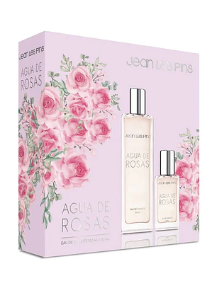 Set Fragancia Agua de Rosa EDT + Miniatura Jean Les Pins