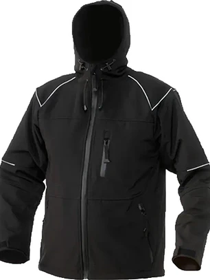 Chaqueta Softshell 106 Geolite con Gorro Talla XL