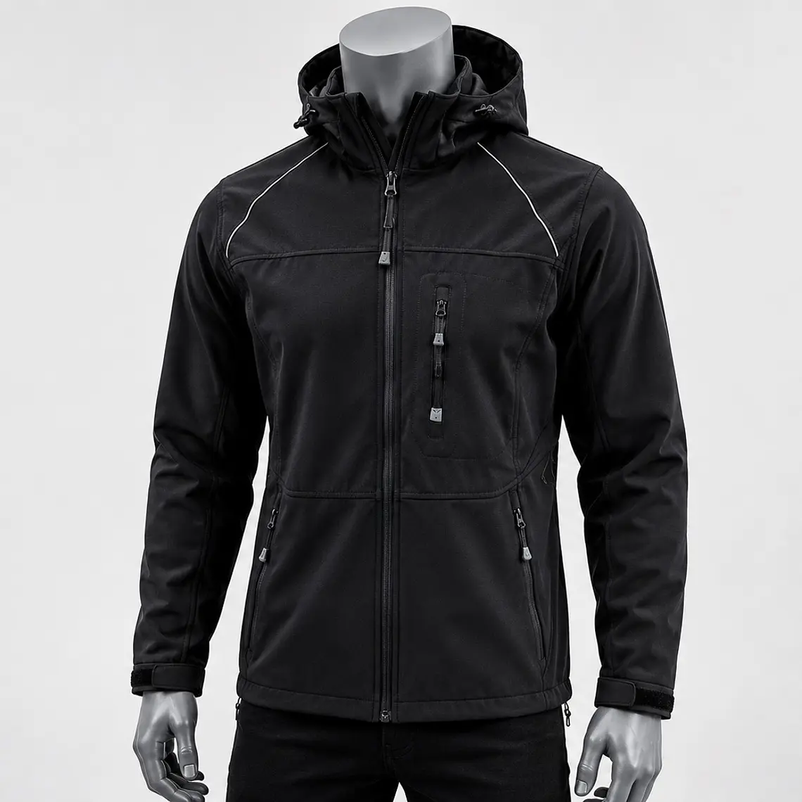 Chaqueta Softshell 106 Geolite con Gorro Talla XL 3