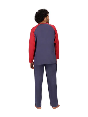 Pijama Largo Algodón de Hombre Talla L I Mota 