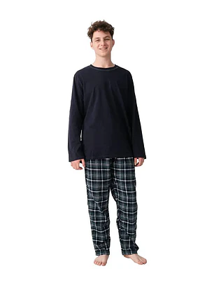 Pijama Largo Algodón Hombre Talla L I Mota 