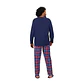 Pijama Algodón + Pantuflas Mota Talla L - XL - Miniatura 2
