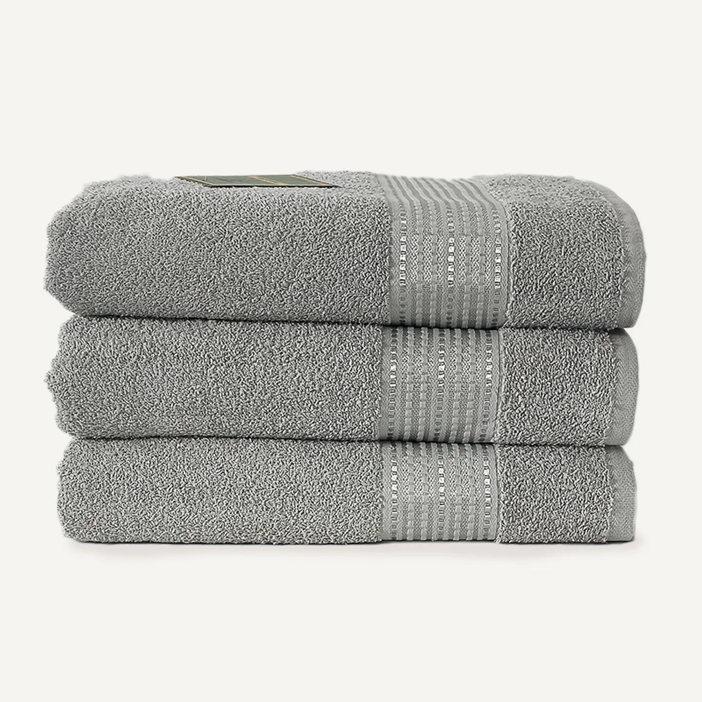 Toalla Semi playa 420 grs – Gris. Precio irresistible. 2