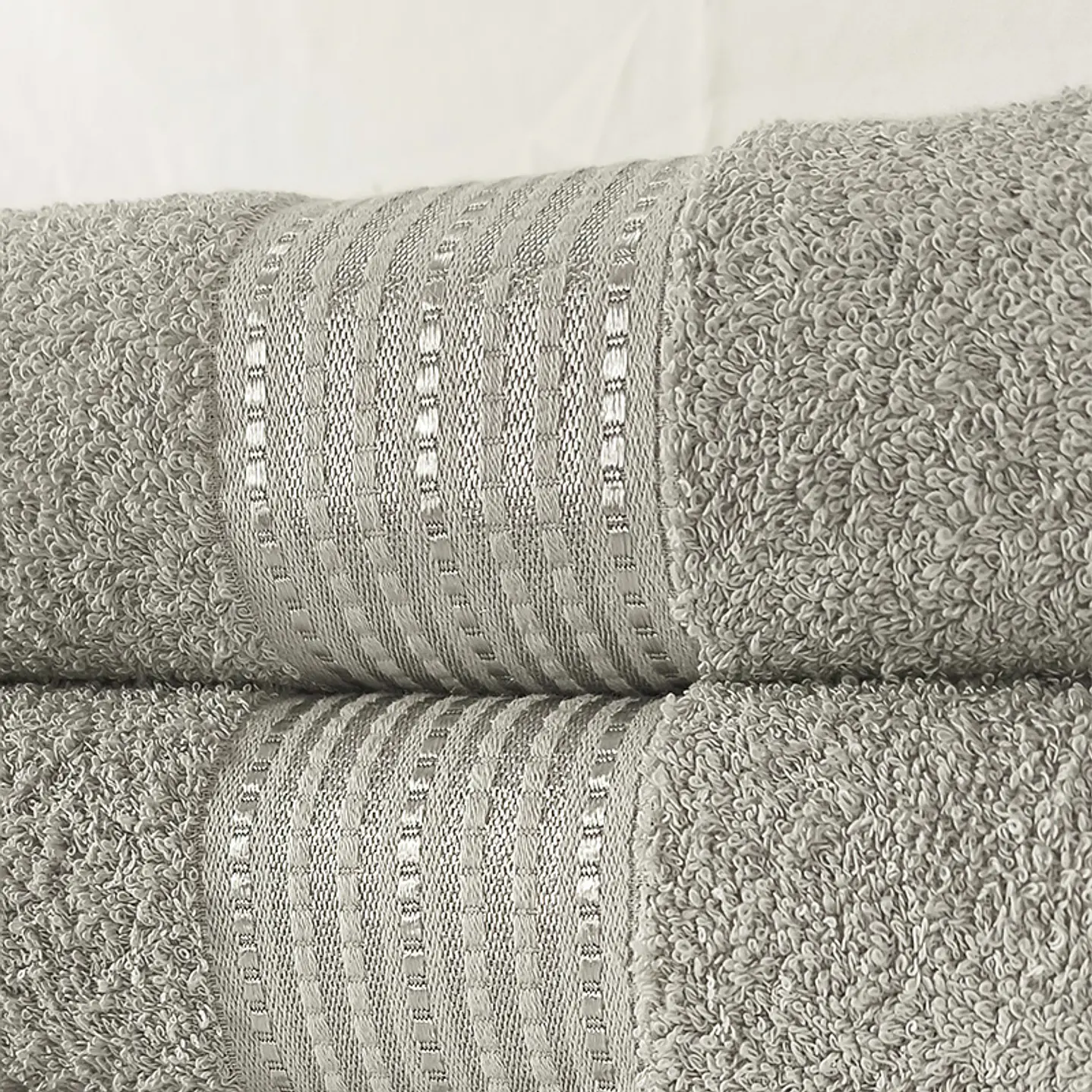 Toalla Semi playa 420 grs – Gris. Precio irresistible. 3