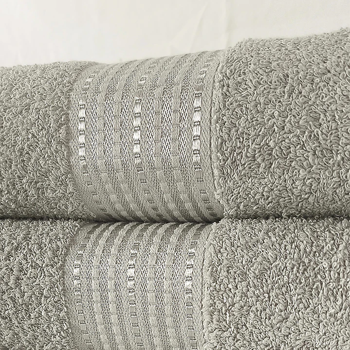 Toalla Semi playa 420 grs – Gris. Precio irresistible. 3