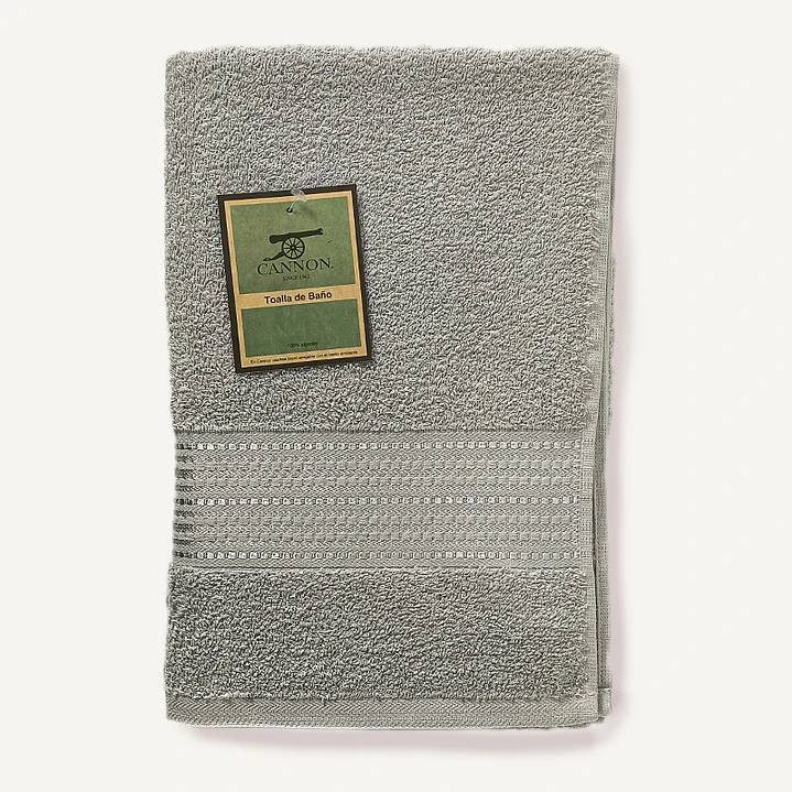 Toalla Semi playa 420 grs – Gris. Precio irresistible. 1