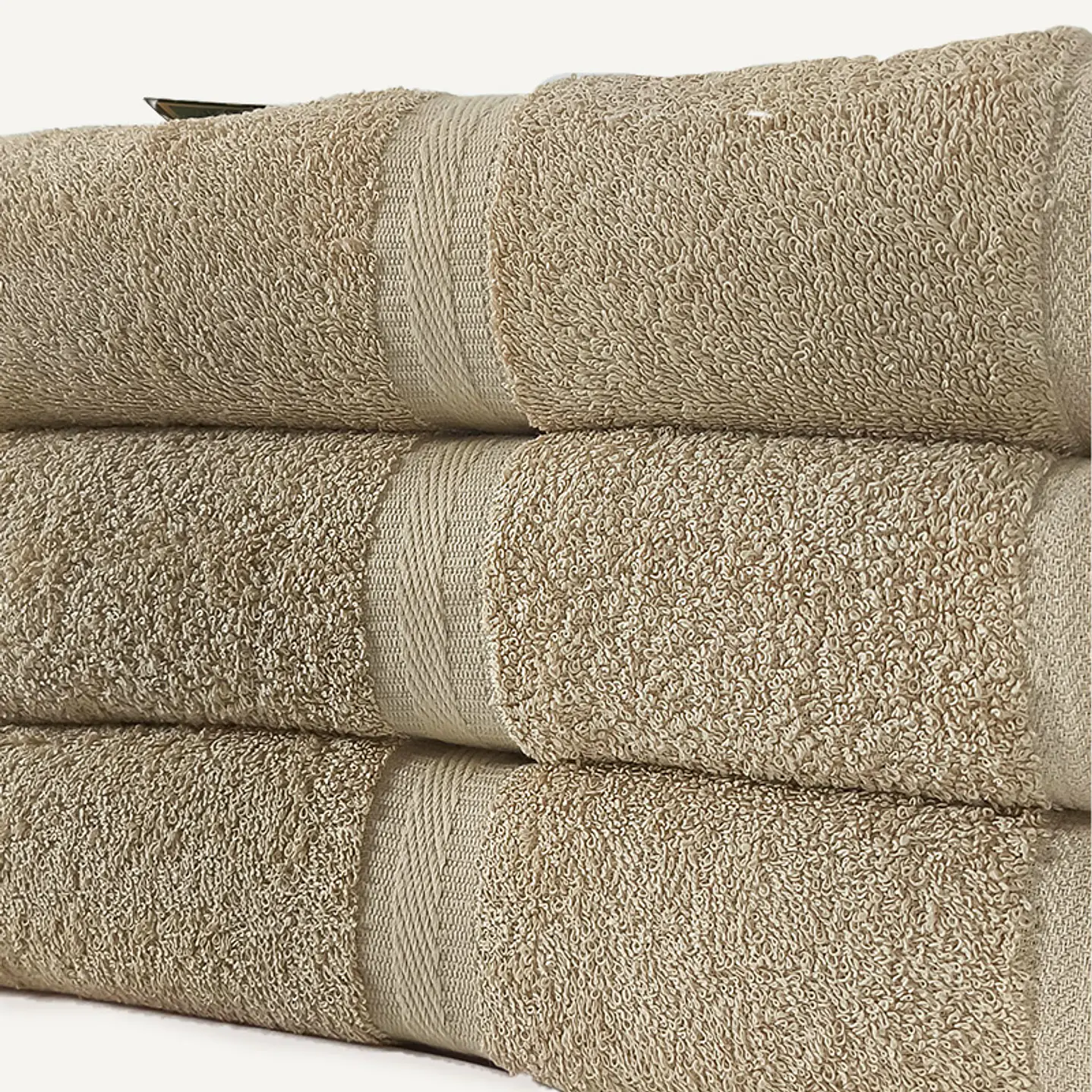 Toalla CANNON para cuerpo 500 grs – Beige. Grosor y absorción superior. 2